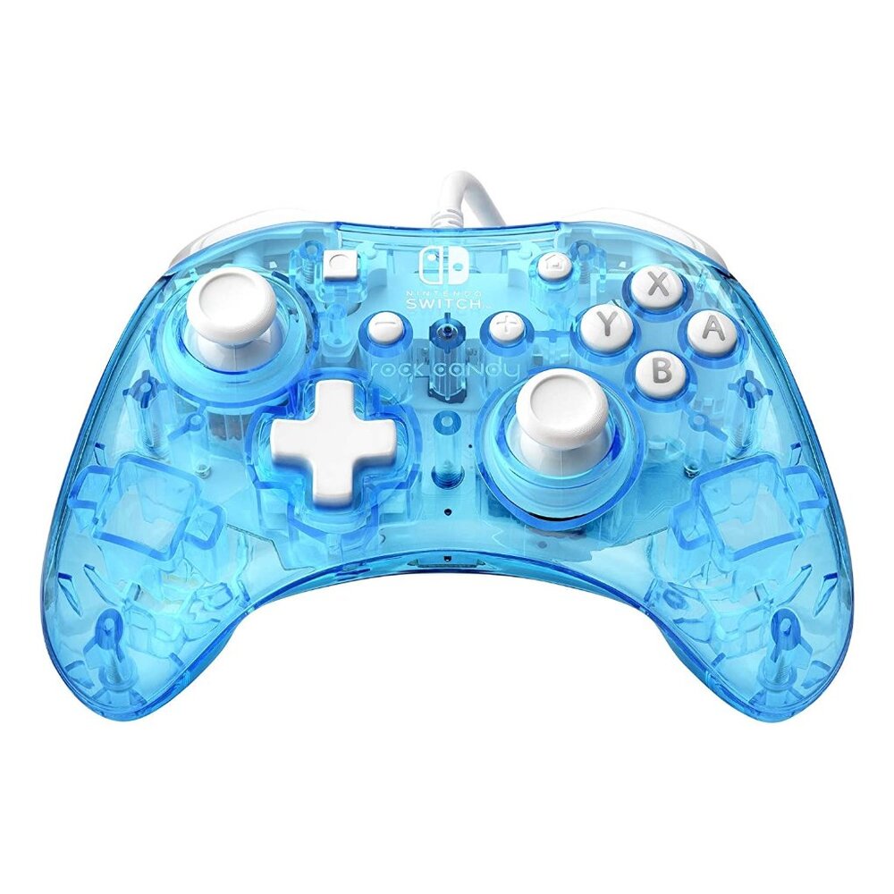 Rock Candy Wired Controller for Nintendo Switch - Blu Merang Color - New